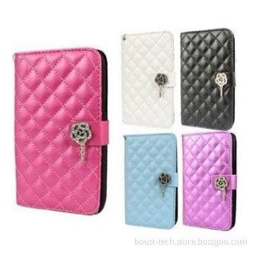 Boust Phone Wallet Crystal Diamond Case Cover Protector for Samsung Galaxy S3 Mini (BST-ABOS)